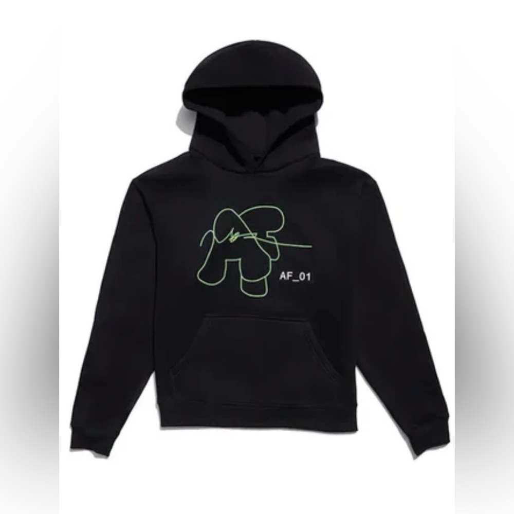 NWOT about-face limited edition hoodie Black size Large